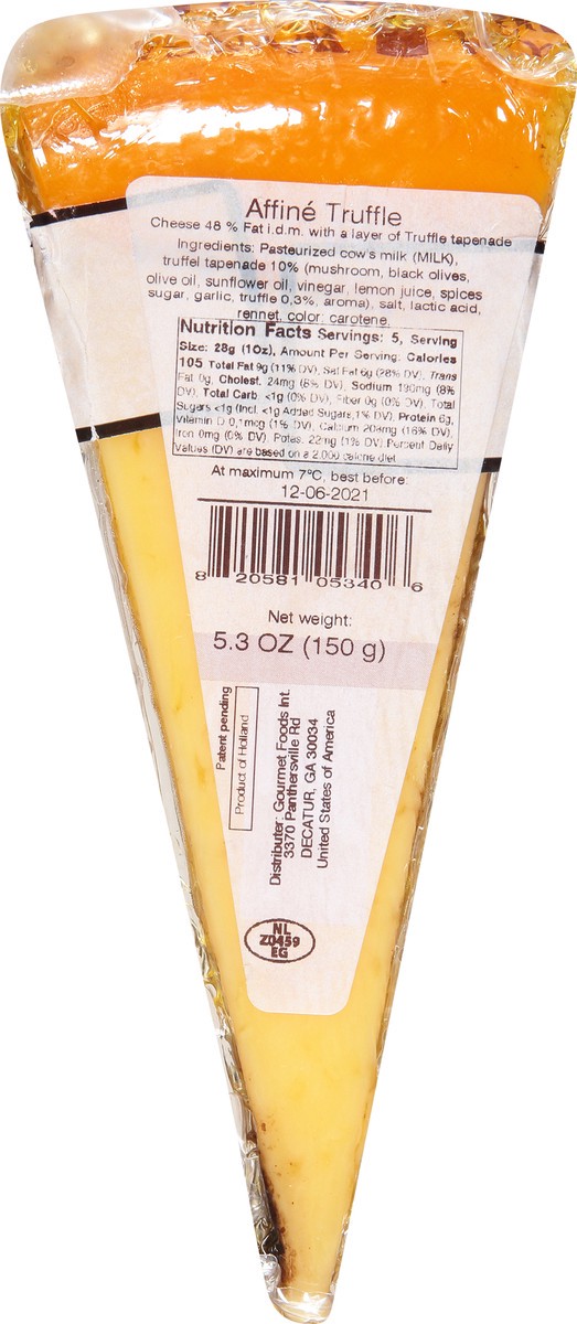 slide 9 of 13, Wyngaard Tapenade Affine Truffle Cheese 5.3 oz, 5.3 oz
