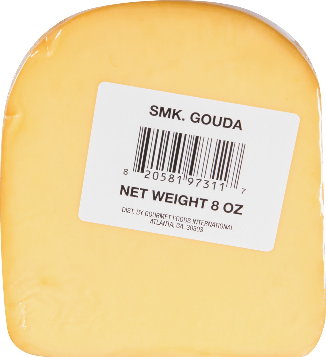 slide 10 of 10, Smoky Park Smoked Gouda Cheese Wedge, 8 oz