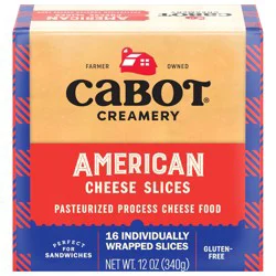 12/12Oz Yellow American Slice - Stacked