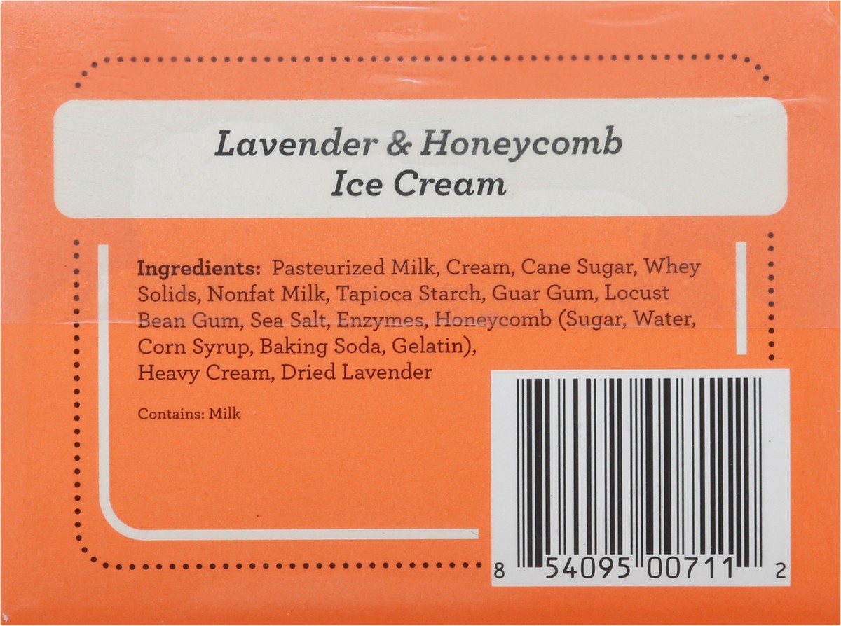 slide 8 of 9, Leona's Ice Cream Lavender Honeycomb, 16 oz