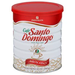 Santo Domingo Ground Coffee In A Can - 10 oz
