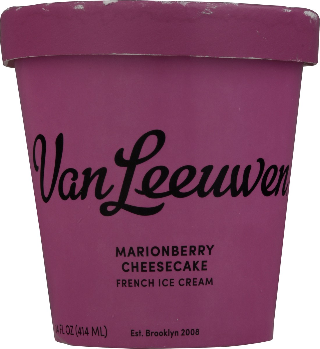 slide 6 of 9, Van Leeuwen Marionberry Cheesecake French Ice Cream 14 fl oz, 14 fl oz