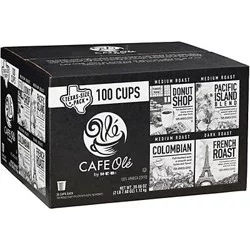 Cafe Ole by H-E-B Cafe Ole Unflavored Single Serve Value Pack - 100 ct