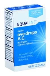 slide 1 of 1, Equaline Eye Drops Season Relief, 0.5 oz