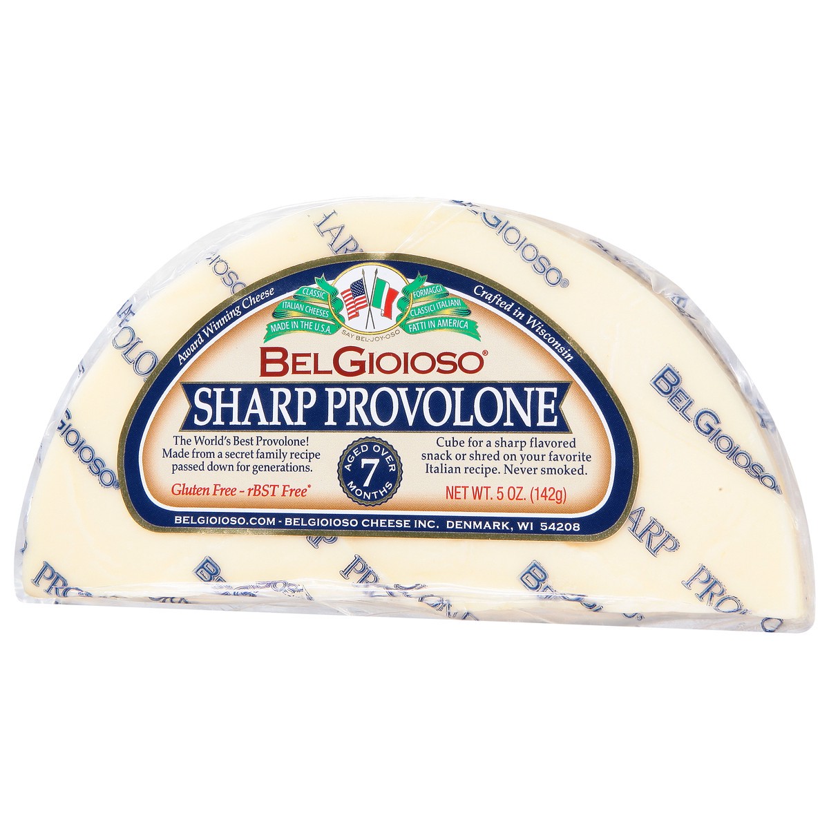 slide 9 of 13, BelGioioso Half Moon Sharp Provolone Cheese, 5 oz