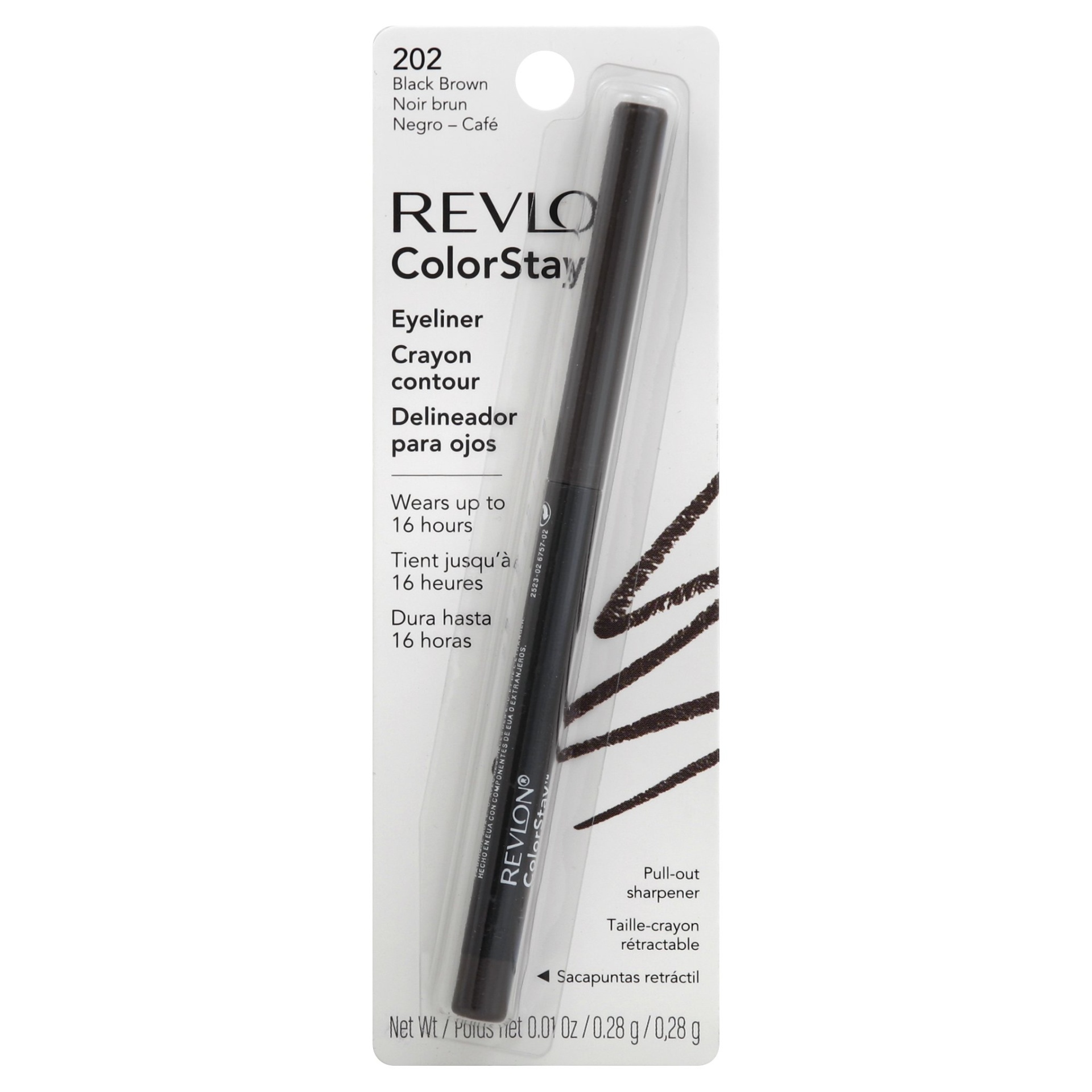 Revlon Colorstay Eyeliner 202 Black Brown 0.01 oz Shipt