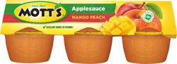 Mott's Mango Peach Applesauce, 6 count