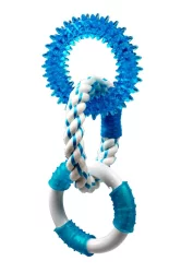 Multipet Canine Clean Peppermint Ring Dog Toy