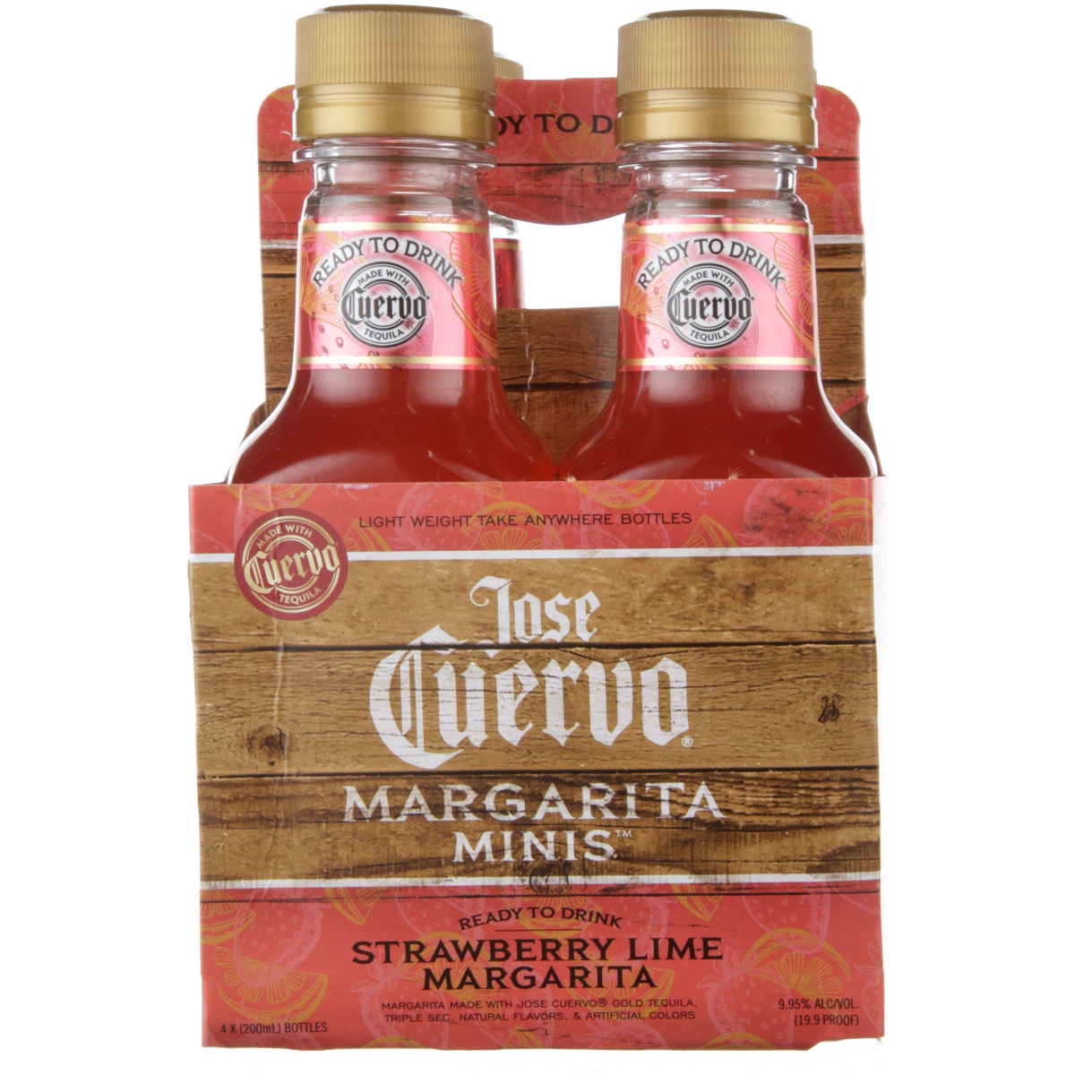 slide 1 of 5, Jose Cuervo Strawberry Margarita, 6.8 fl oz