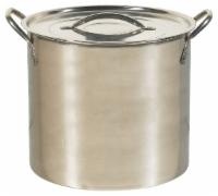 GoodCook® Stainless Steel Stock Pot with Lid - Silver, 12 qt