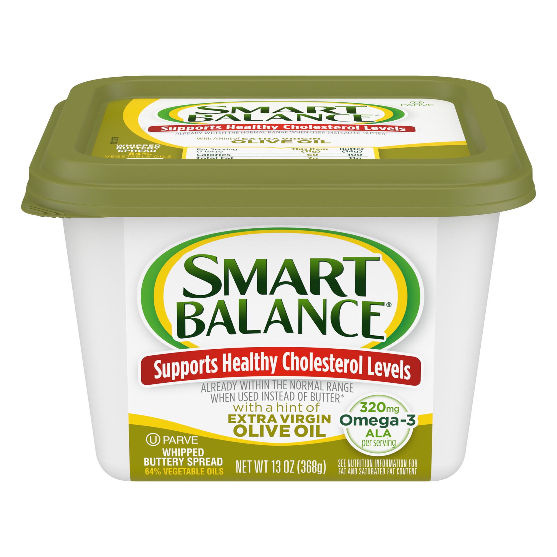 slide 1 of 5, Smart Balance Extra Virgin Olive Oil Buttery Spread 13 oz, 13 oz