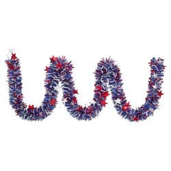 Meijer Corporate Seasonal MJR Patriotic Die Cut Garland, 2 ASRT