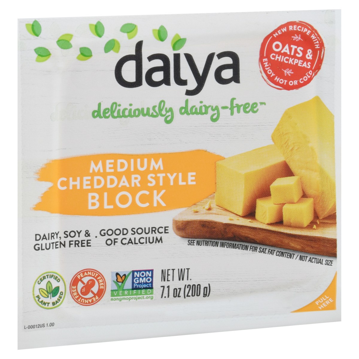 slide 5 of 9, Daiya Dairy Free Cheddar Cheese Block - 7.1 oz, 7.1 oz