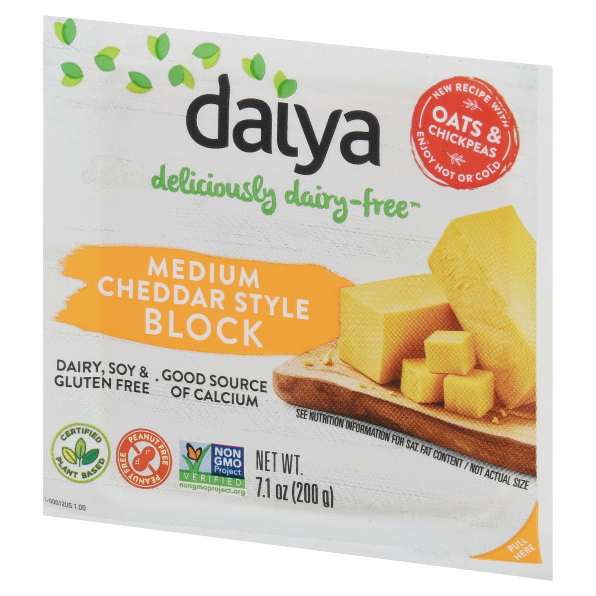 slide 8 of 9, Daiya Dairy Free Cheddar Cheese Block - 7.1 oz, 7.1 oz