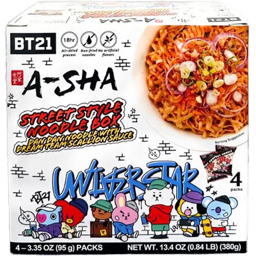 slide 1 of 1, A-Sha Dan Noodle Scallion Sauce, 13.4 oz