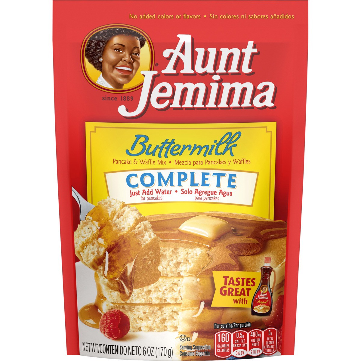 slide 5 of 6, Aunt Jemima Baking Mix, 6 oz