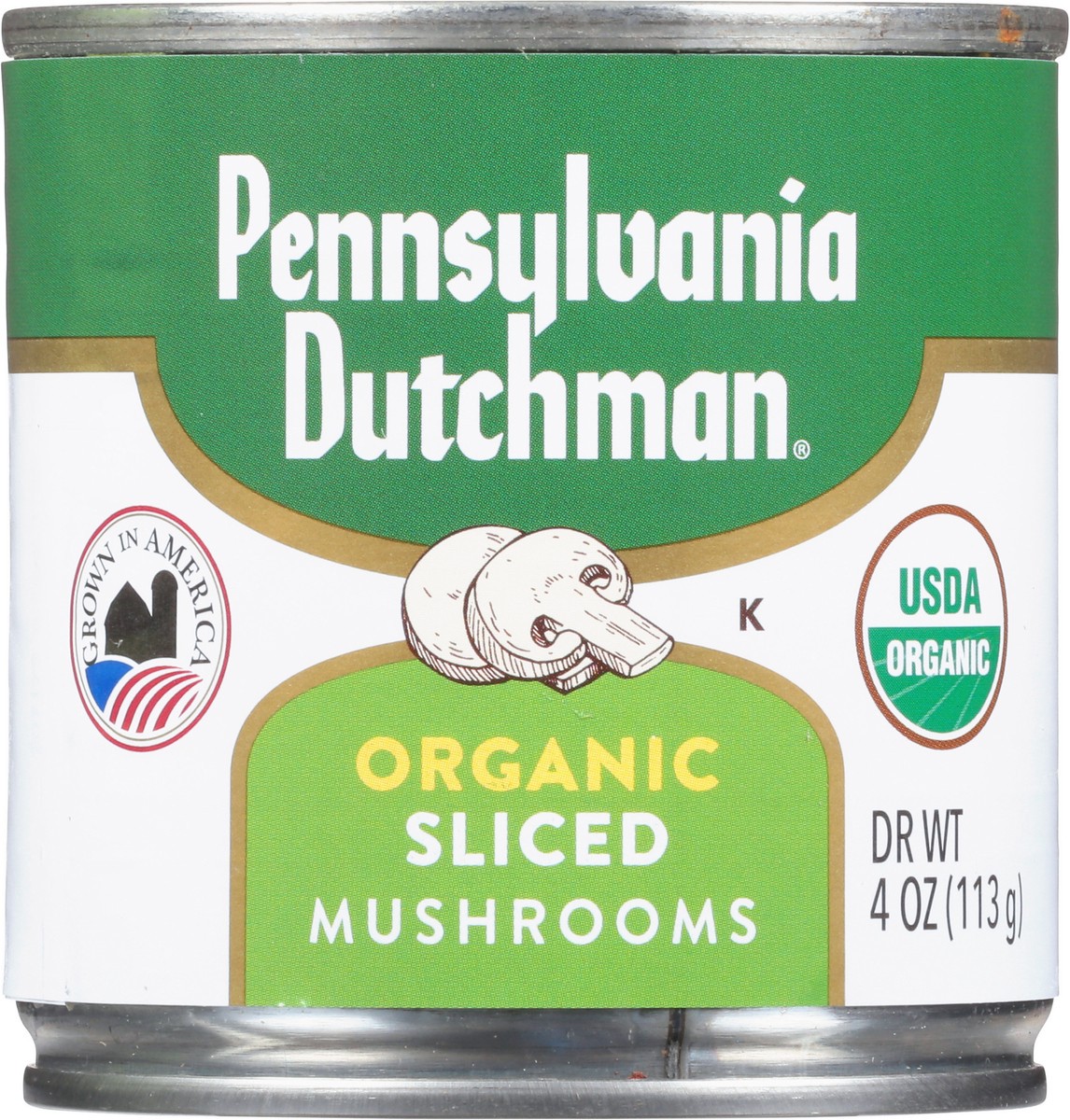 slide 4 of 13, Pennsylvania Dutchman Organic Sliced Mushrooms 4 oz, 4 oz