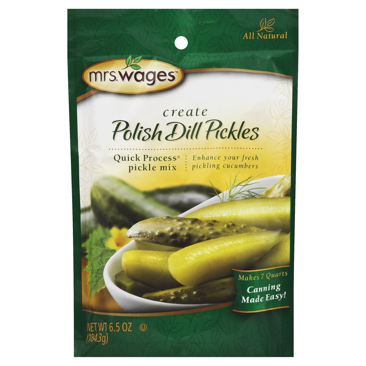 slide 2 of 3, Mrs. Wages Pickle Mix 6.5 oz, 6.5 oz