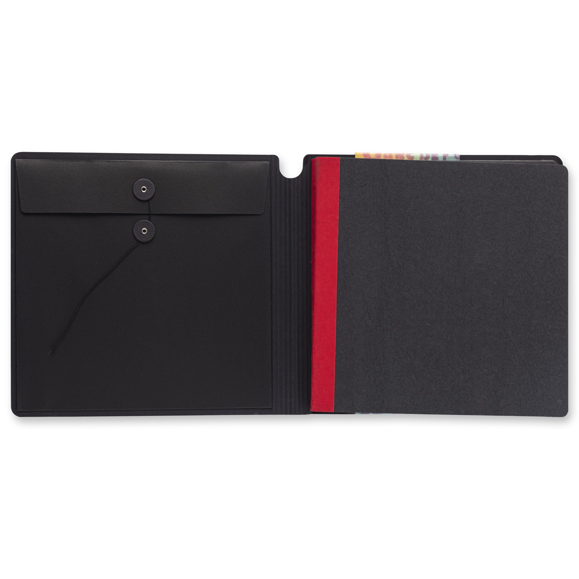 slide 3 of 4, Dylusions Square Creative Journal, Black, 8 in x 8 in