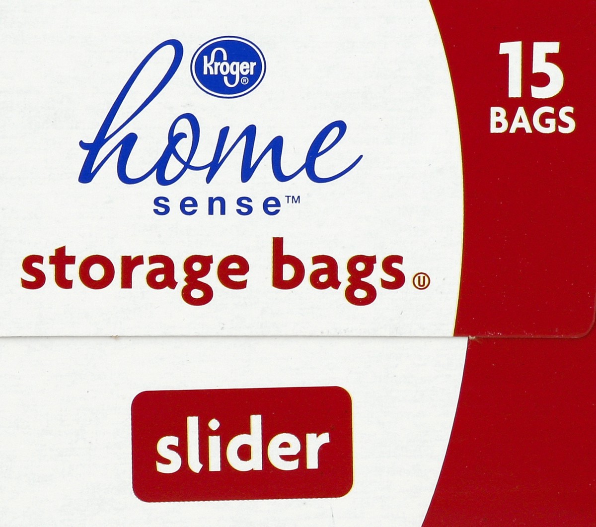 slide 3 of 4, Kroger Home Sense Slider Gallon Size Storage Bags, 15 ct