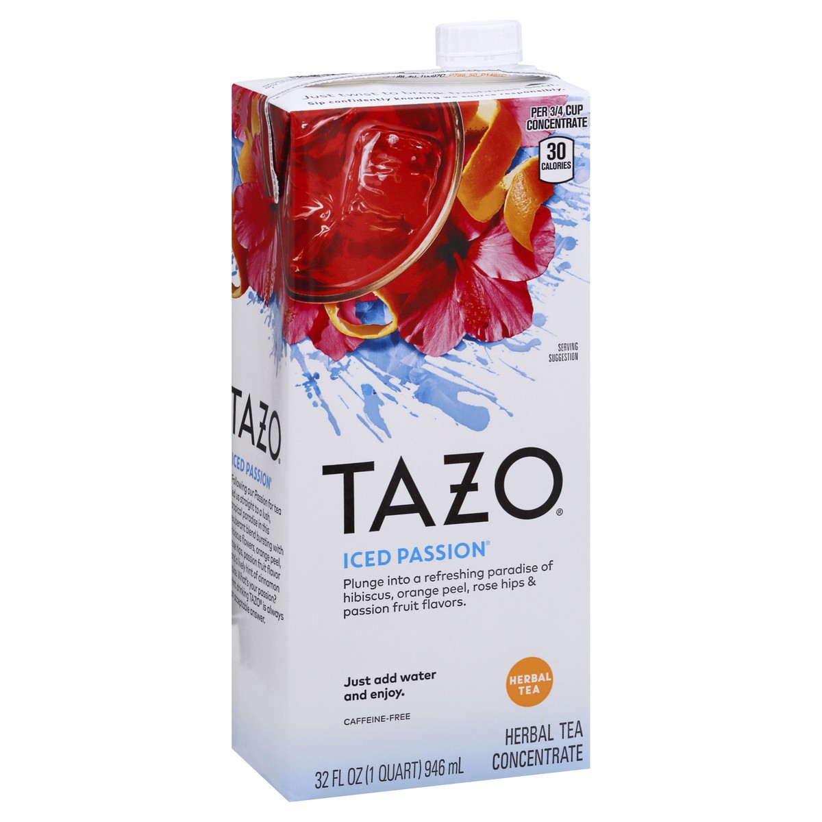slide 8 of 12, TAZO CONC Passion 6 32oz, 32 fl oz