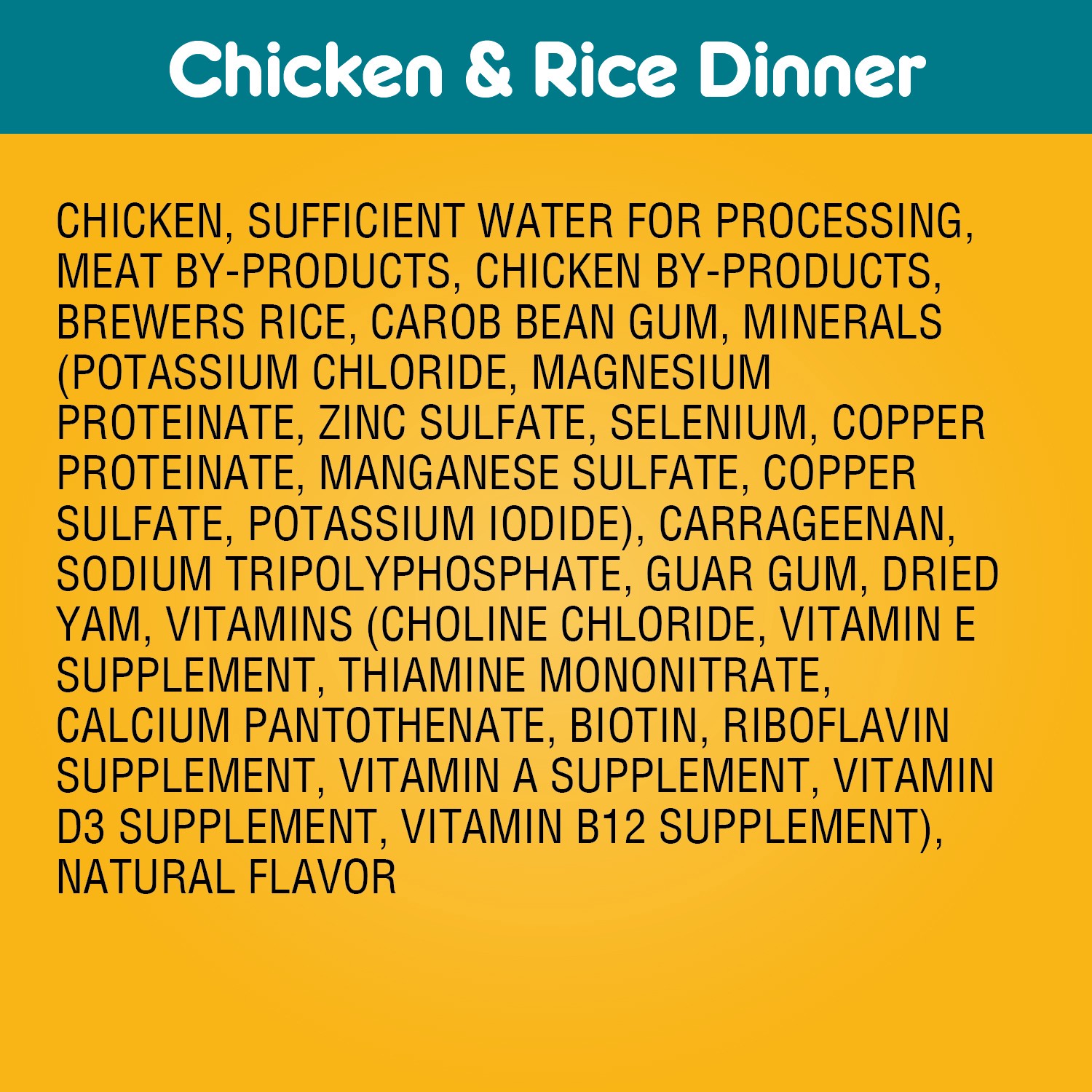 slide 4 of 5, Pedigree Chopped Ground Dinner Adult Canned Soft Wet Dog Food, Chicken & Rice Dinner, 13.2 Oz. Cans 12 Pack, 13.2 oz