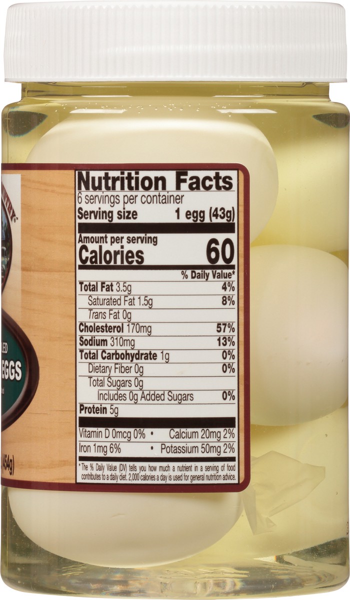 slide 9 of 9, Backroad Country Hard-Boiled Pickled Eggs 16 oz, 16 oz