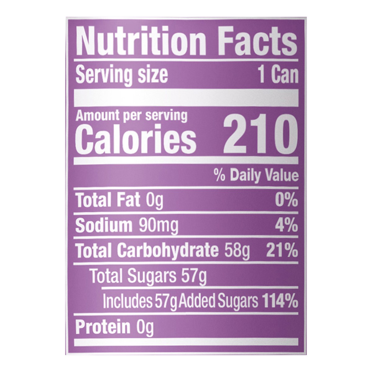 slide 2 of 11, Crush Grape Soda, 16 fl oz can, 16 fl oz