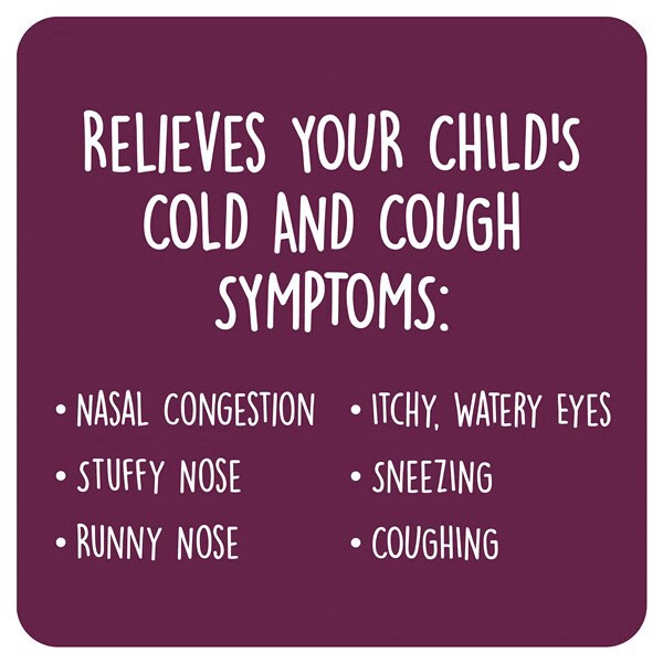 slide 12 of 29, Meijer Children's Cold and Cough, Red Grape Flavor; Cold Medicine for Kids, 4 oz