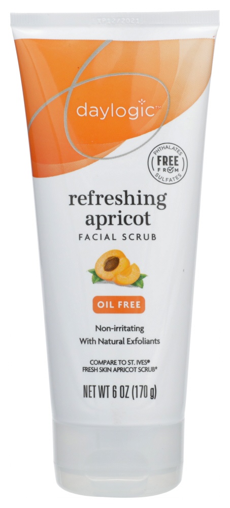 slide 1 of 1, Daylogic Apricot Facial Scrub, 6 oz