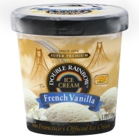 slide 1 of 1, Double Rainbow French Vanilla Ice Cream - Pint, 1 ct