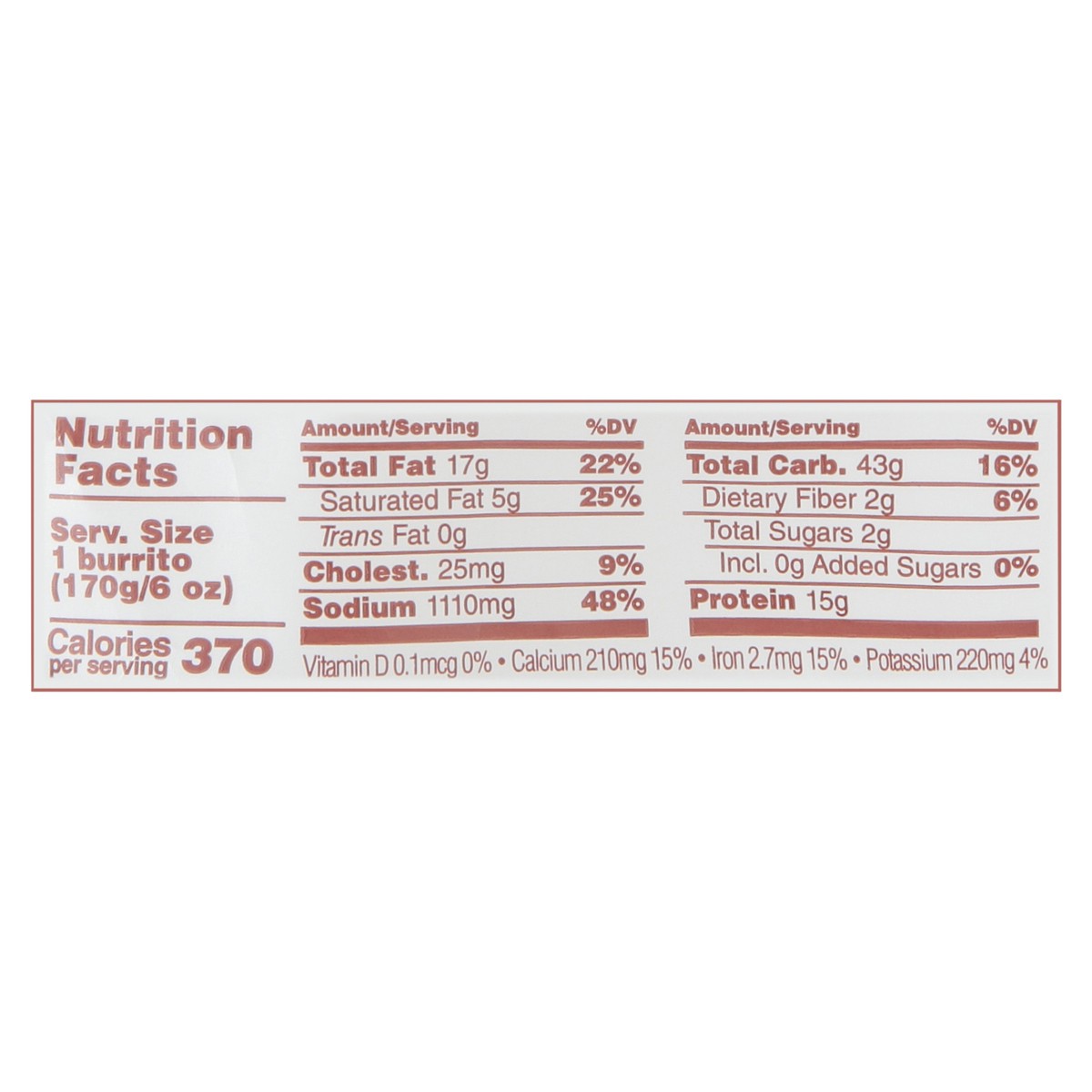 slide 12 of 14, Green Chile Food Company Chicken Fajita Burrito 6 oz, 6 oz