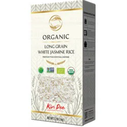 Kin Dee Organic Long Grain White Jasmine Rice