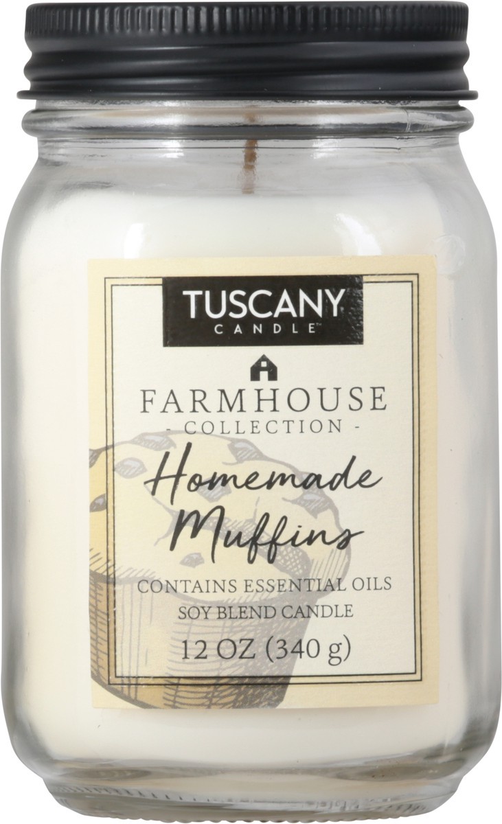 slide 7 of 9, Tuscany Candle Tuscany Farmhouse Candle, Homemade Muffins, 12 oz