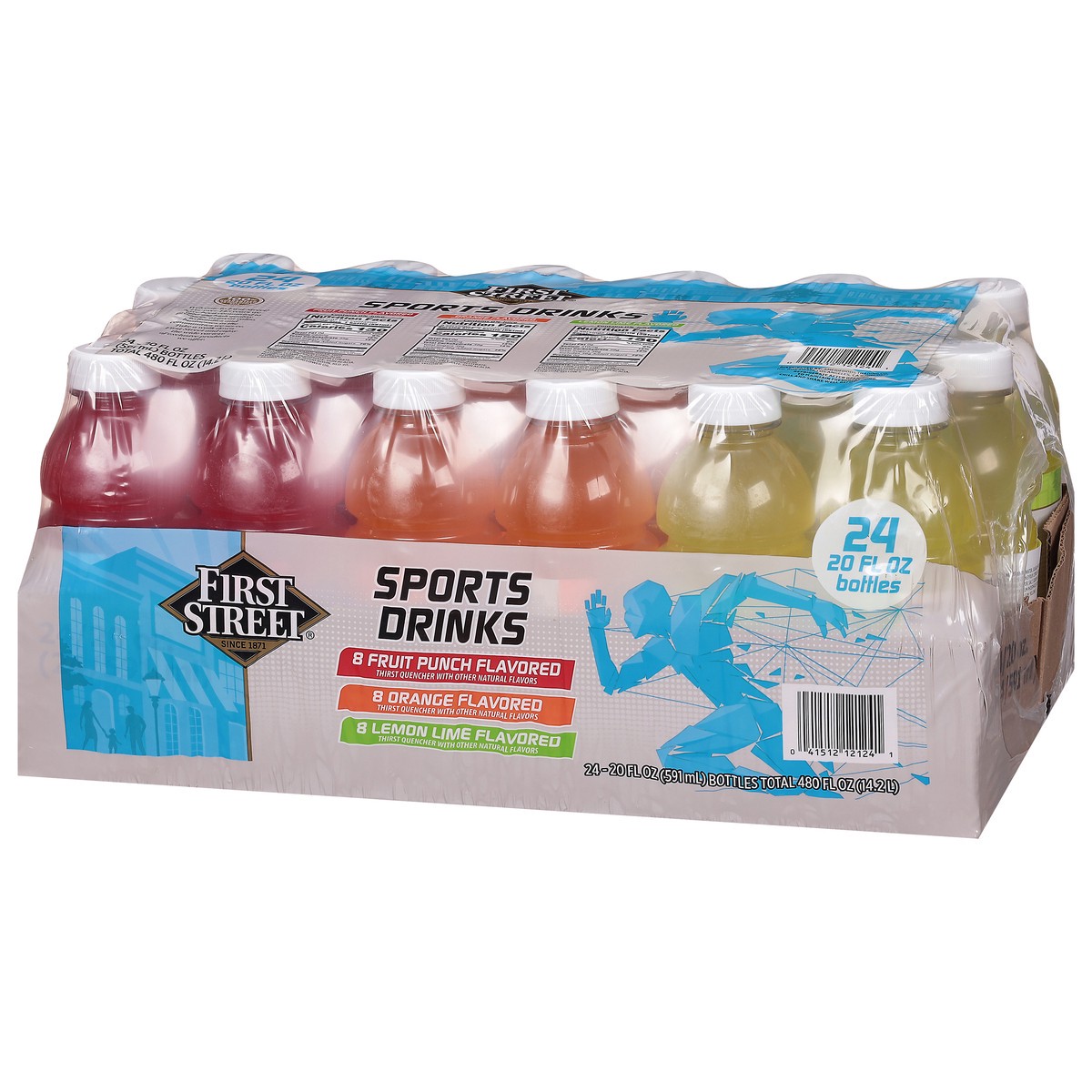 slide 2 of 14, First Street Sports Drinks Variety - 24 ct; 20 oz, 24 ct; 20 oz