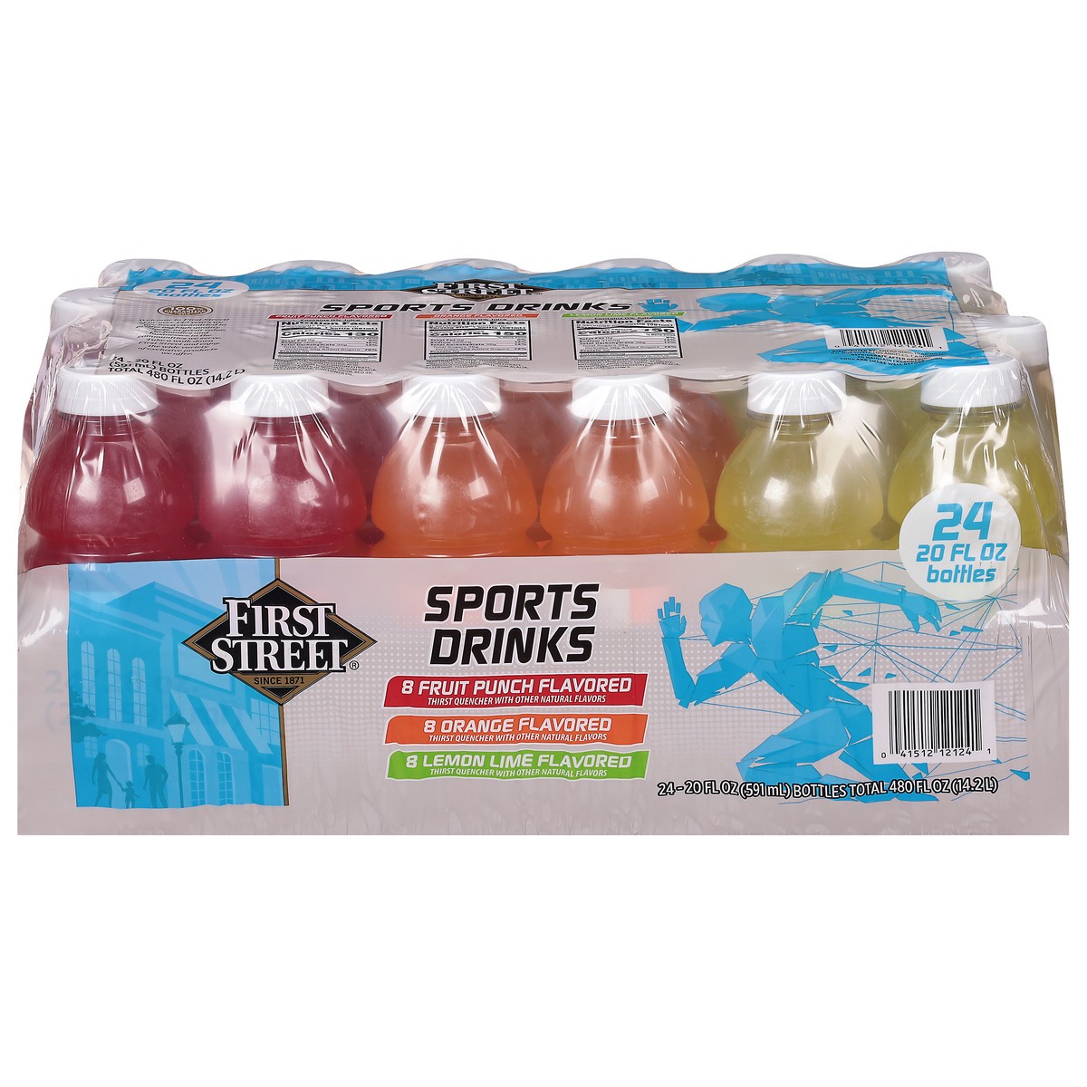 slide 11 of 14, First Street Sports Drinks Variety - 24 ct; 20 oz, 24 ct; 20 oz