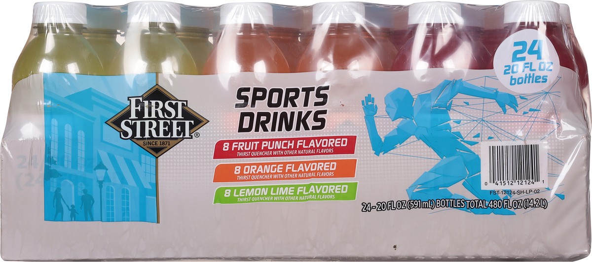 slide 5 of 14, First Street Sports Drinks Variety - 24 ct; 20 oz, 24 ct; 20 oz