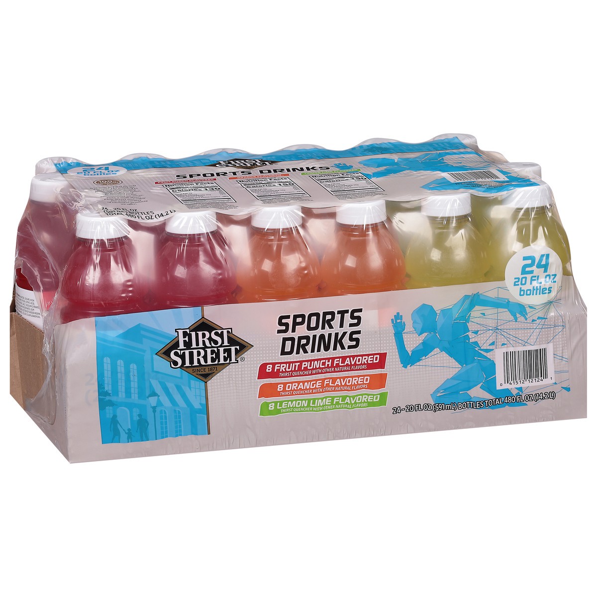 slide 3 of 14, First Street Sports Drinks Variety - 24 ct; 20 oz, 24 ct; 20 oz