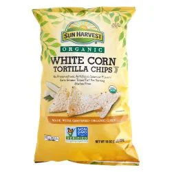 Sun Harvest Organic White Corn Tortilla Chips