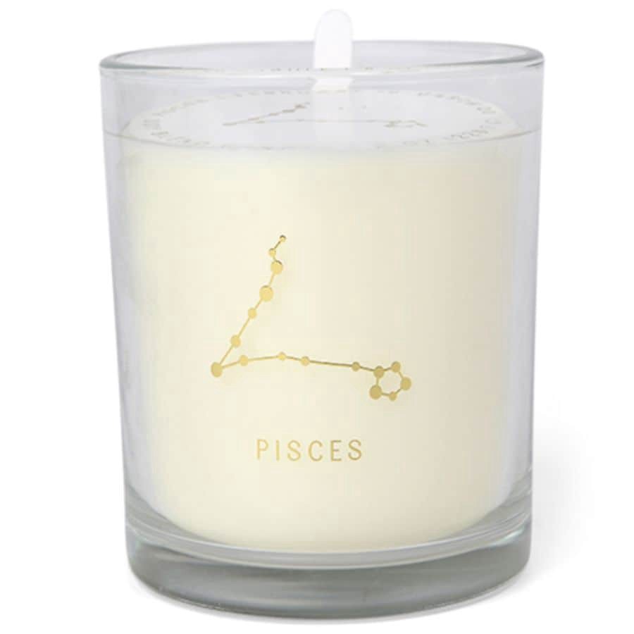 slide 1 of 1, Modern Expressions Pisces Zodiac Candle, 8 oz