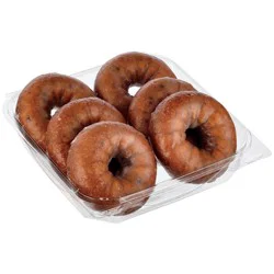 H-E-B Bakery Blueberry Flavored Glazed Cake Donuts