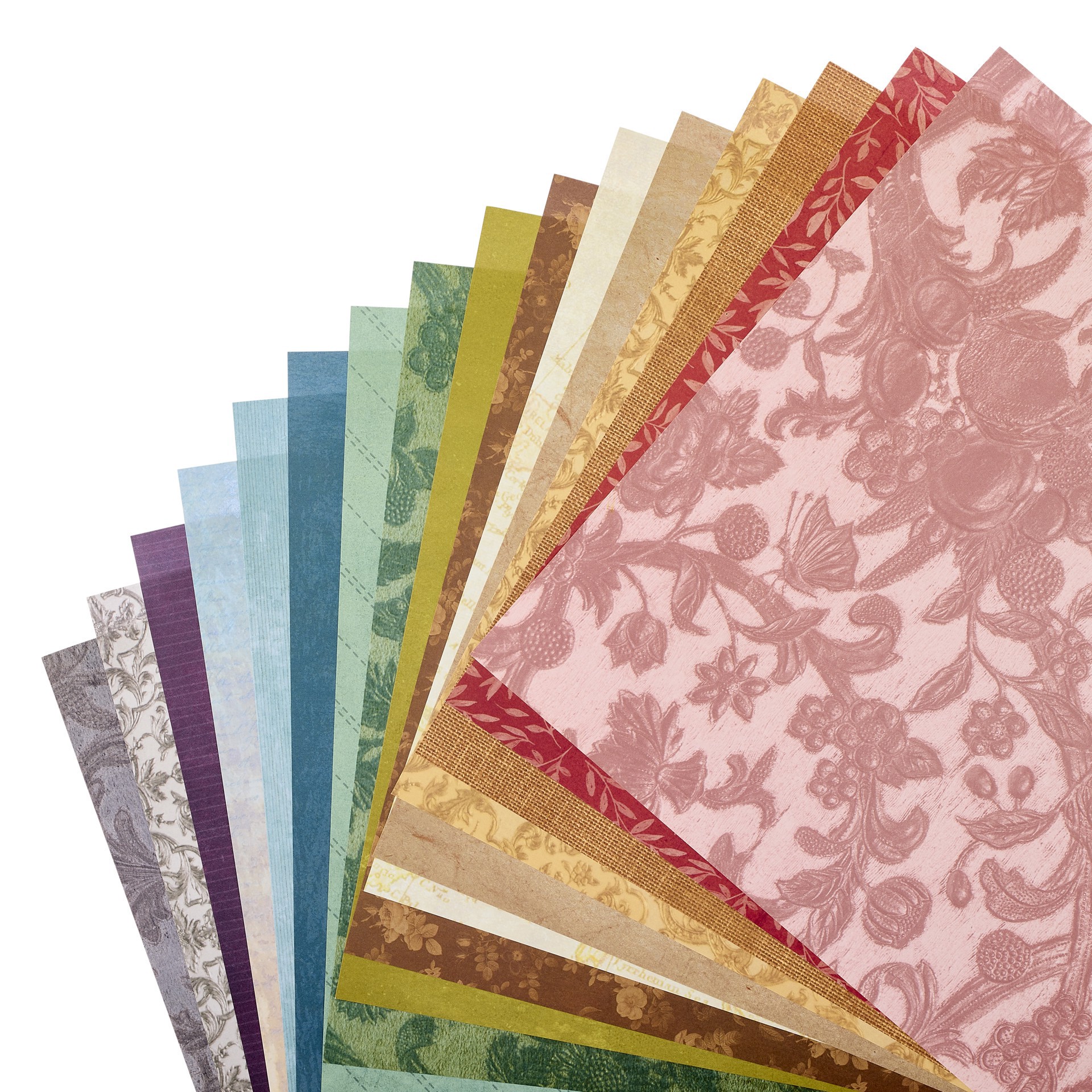 slide 3 of 5, 12" X 12" Vintage Paper Pad By Recollections, 180 Sheets, 12 in x 12 in