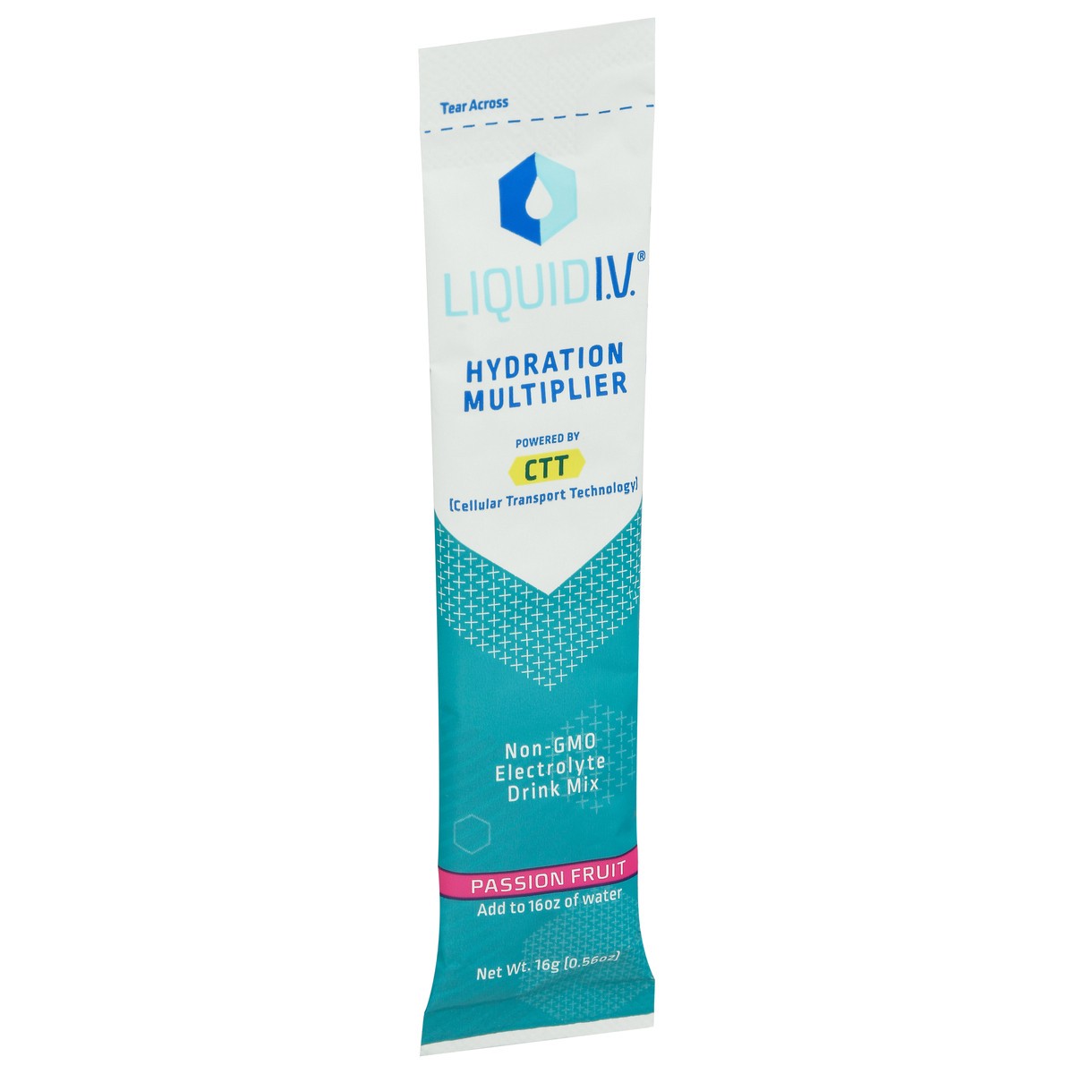 slide 4 of 14, Liquid I.V. Hydration Multiplier - Passion Fruit - Hydration Powder Packets | Electrolyte Powder Drink Mix | Convenient Single-Serving Sticks | Non-GMO | Single Stick, 0.56 oz