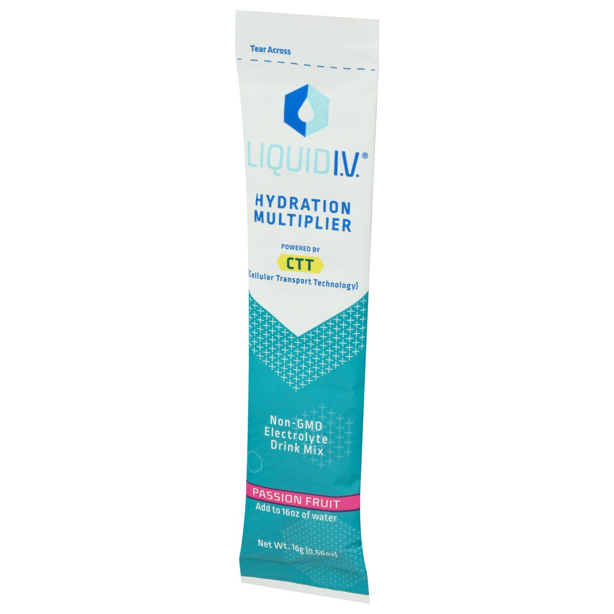 slide 3 of 14, Liquid I.V. Hydration Multiplier - Passion Fruit - Hydration Powder Packets | Electrolyte Powder Drink Mix | Convenient Single-Serving Sticks | Non-GMO | Single Stick, 0.56 oz