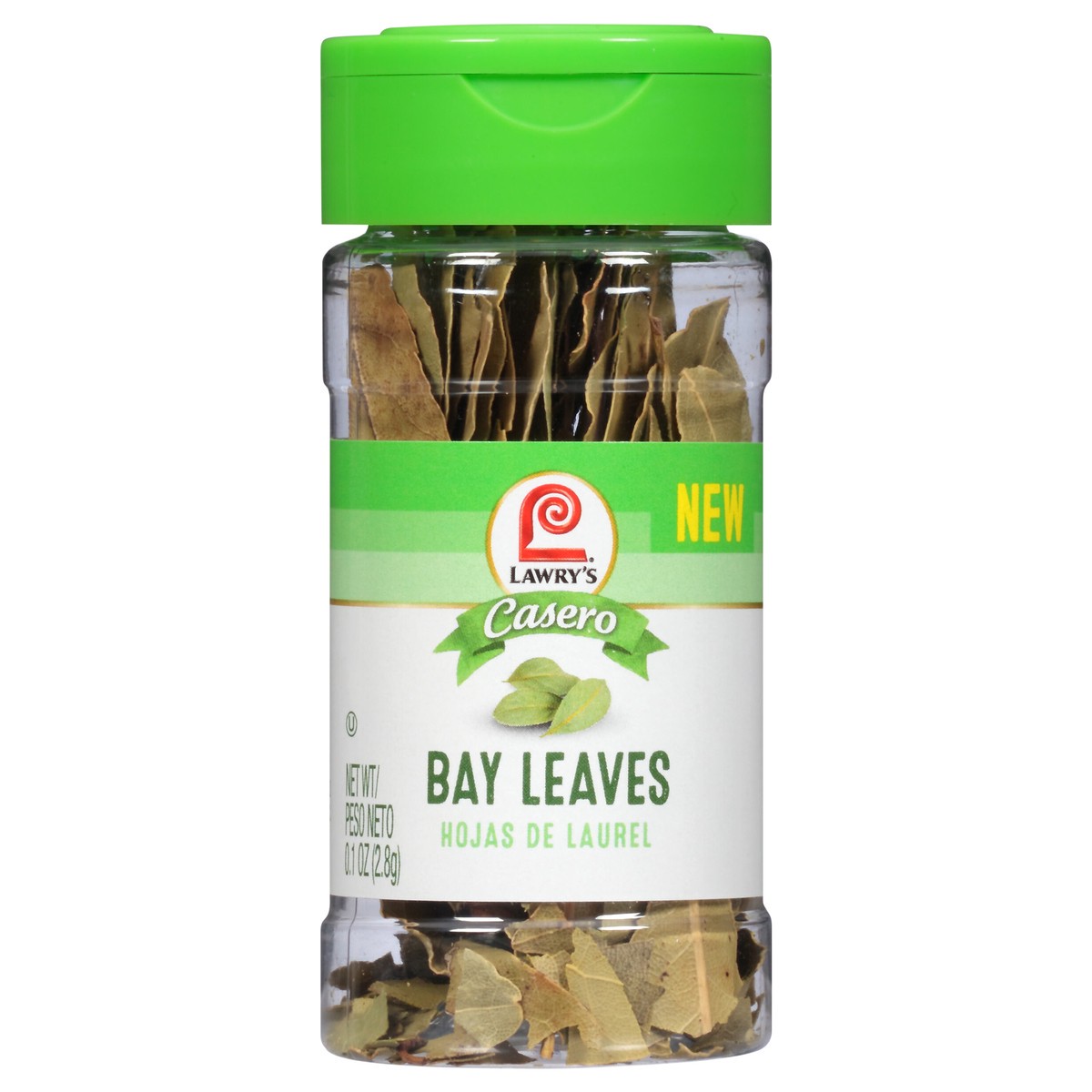 slide 1 of 5, Lawry's Casero Bay Leaves, 0.1 oz, 0.1 oz