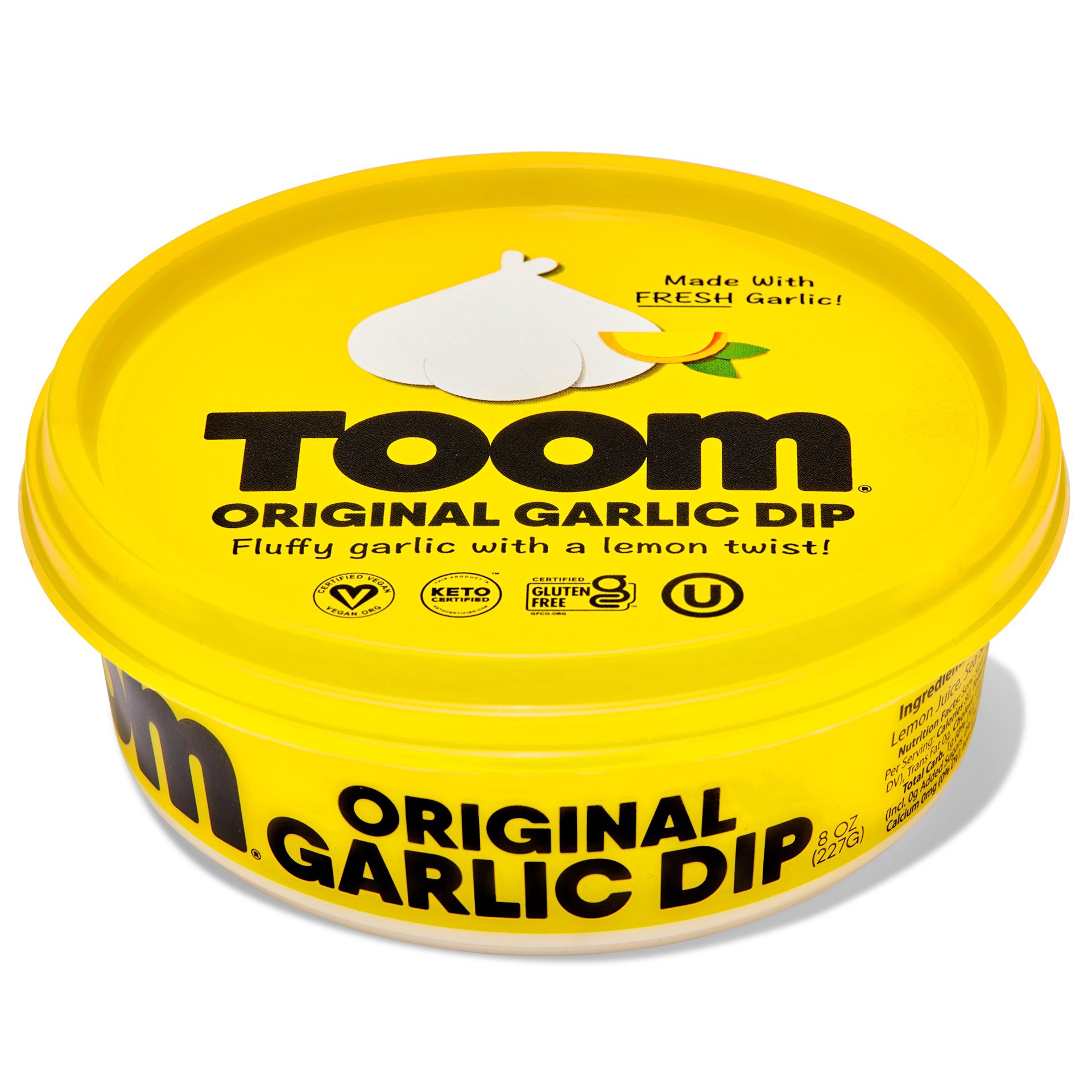 slide 3 of 9, TOOM Original Garlic Dip, 8 oz