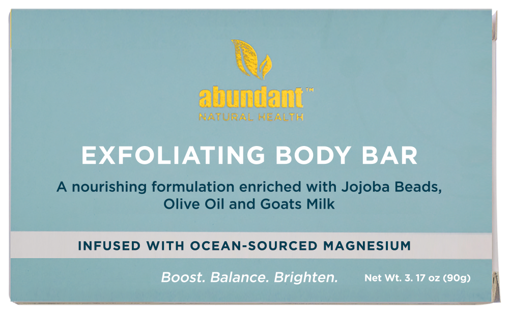 slide 2 of 4, Abundant Natural Health™ Exfoliating Body Bar, 3.17 oz