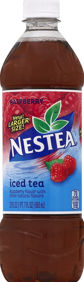 slide 4 of 4, Nestea Iced Tea - Raspberry, 23 oz