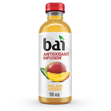 slide 1 of 1, Bai Antioxidant Infusion Water Flavored Malawi Mango - 18 Fl. Oz., 18 fl oz