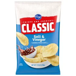 Kroger Salt & Vinegar Flavored Potato Chips